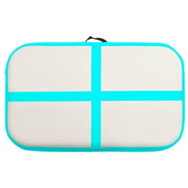 Vidaxl Aufblasbare Gymnastikmatte 60x100x15 cm - Grün - Bis zu 34% Rabatt
