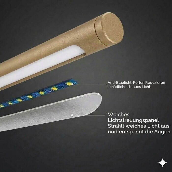 LED-Pianolampe, dimmbar mit Ladefunktion - jetzt bis zu 34% günstiger