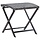 Klapphocker aus PE-Rattan, Grau - 44x44x40 cm - bis zu 33% Rabatt