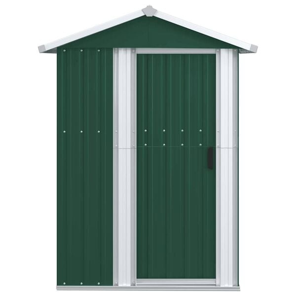 Vidaxl Geräteschuppen aus Stahl 126x97,5x177 cm - Grün - bis zu 35% Rabatt