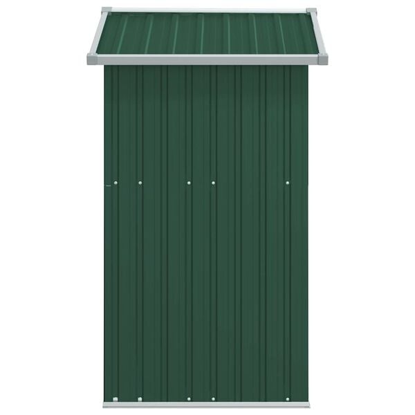 Vidaxl Geräteschuppen aus Stahl 126x97,5x177 cm - Grün - bis zu 35% Rabatt