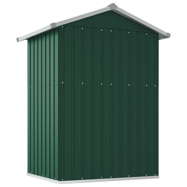 Vidaxl Geräteschuppen aus Stahl 126x97,5x177 cm - Grün - bis zu 35% Rabatt