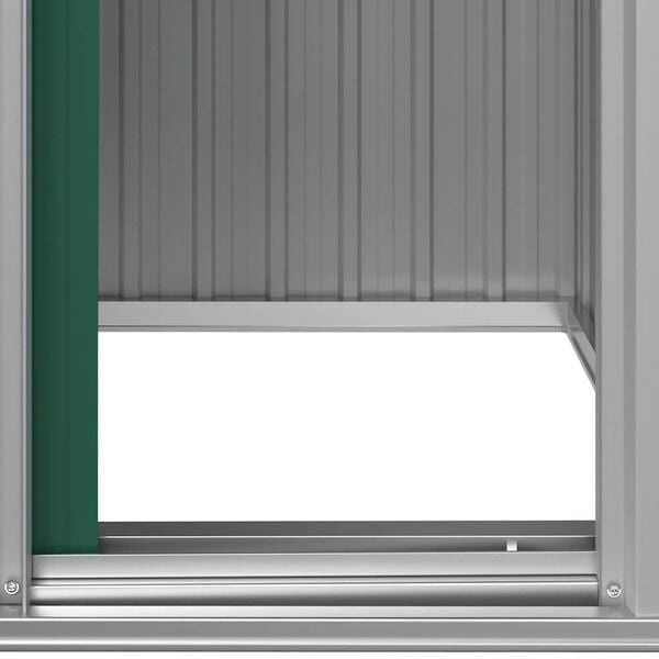 Vidaxl Geräteschuppen aus Stahl 126x97,5x177 cm - Grün - bis zu 35% Rabatt