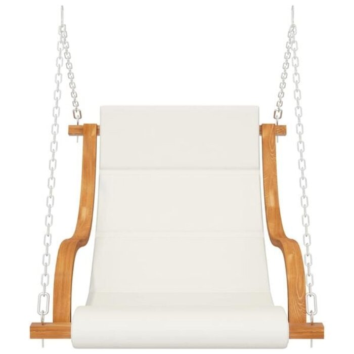 Vidaxl Ergonomischer Schaukelstuhl-Sitz in Teak-Optik - bis zu 35% sparen