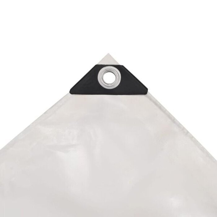 Vidaxl Robuste Abdeckplane 4x6m 650g/m² Weiß - Outlet sparen bis zu 30%