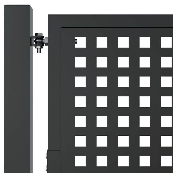 Vidaxl Robustes Gartentor 105x200 cm Anthrazit - Jetzt bis zu 35% sparen