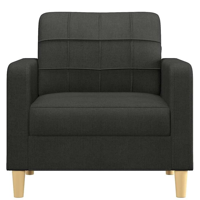 Vidaxl Moderner Sessel 60 cm in Schwarz - Jetzt bis zu 35% Rabatt sichern