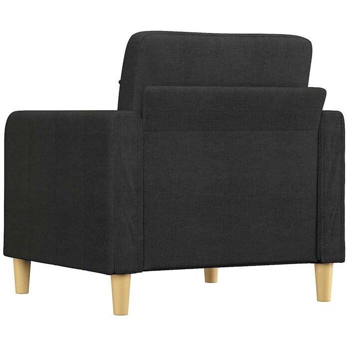 Vidaxl Moderner Sessel 60 cm in Schwarz - Jetzt bis zu 35% Rabatt sichern