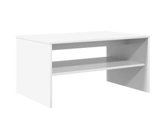 Vidaxl Couchtisch 80x50x40 cm Weiß - 49% Rabatt