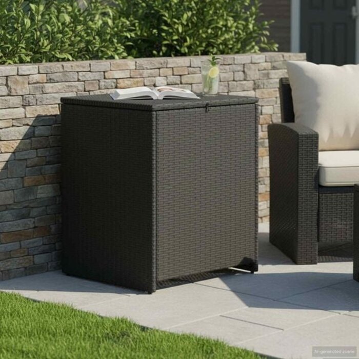 Vidaxl Kissenbox Polyrattan Garten-Aufbewahrung - Jetzt bis zu 34% Rabatt sichern