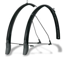 Schutzblechset 28 Zoll 45 mm, Schwarz - 55% Rabatt
