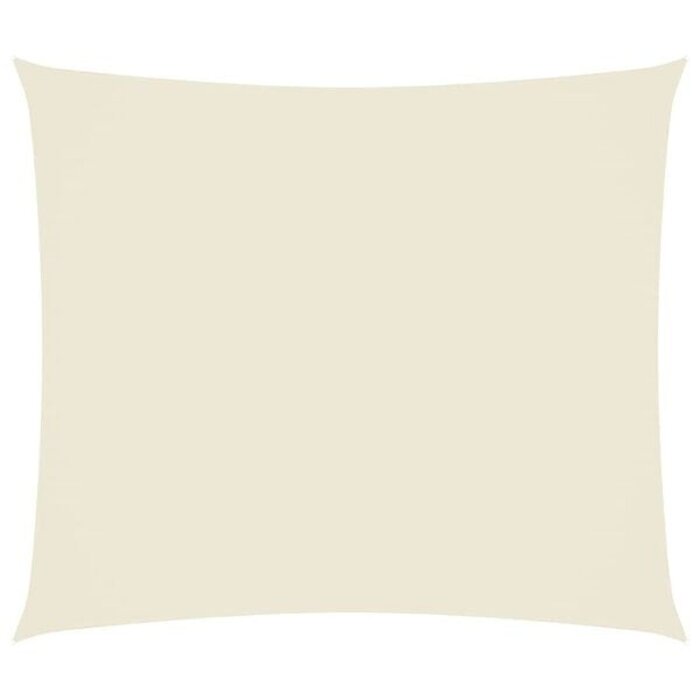 Vidaxl Rechteckiges Sonnensegel 2 x 2,5 m, Creme - bis zu 32% günstiger
