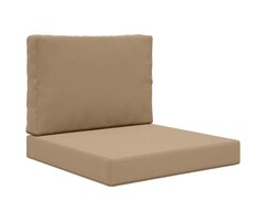 Vidaxl Outdoor-Sitzkissen Set, Taupe, 60x60 cm - 54% Rabatt auf das Einzelstück