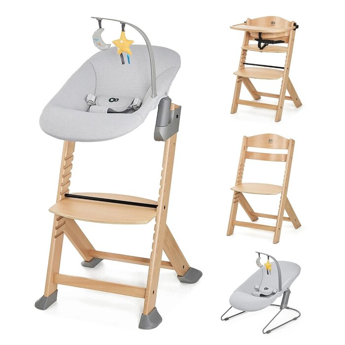 Amazon Mitwachsender 3-in-1 Kinderhochstuhl aus Buchenholz - jetzt bis zu 34% sparen