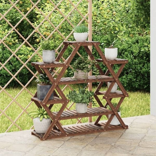 Vidaxl Pflanzenständer aus Tannenholz 110x105cm - Jetzt bis zu 34% Rabatt sparen!