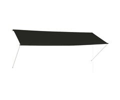 Vidaxl Ausziehbare Markise 350x150 cm Anthrazit - 55% Rabatt