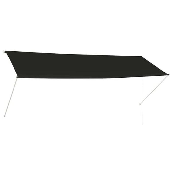 Vidaxl Ausziehbare Markise 350x150 cm Anthrazit - bis zu 34% Rabatt