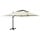 Luxus Ampelschirm 400x300 cm Sand - Bis zu 35% Rabatt im Outlet