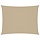 Sonnensegel Rechteckig 3,5 x 5 m Beige - jetzt bis zu 34% Rabatt sichern