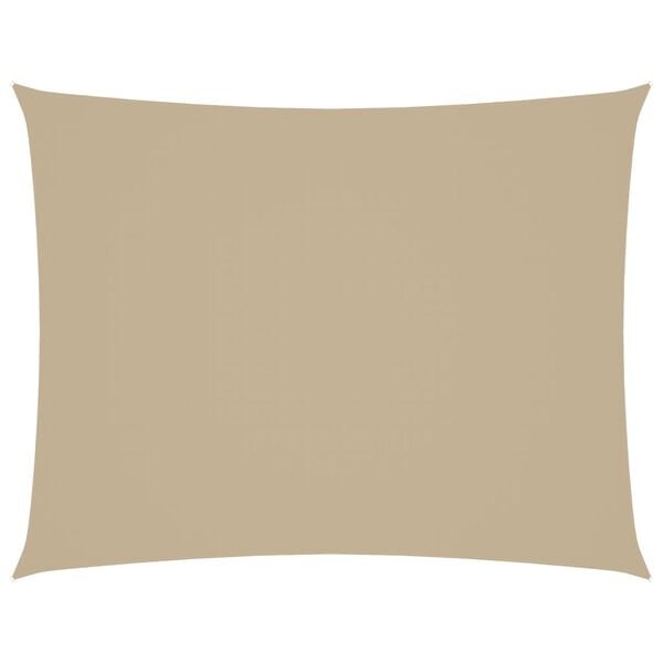 Sonnensegel Rechteckig 3,5 x 5 m Beige - jetzt bis zu 34% Rabatt sichern