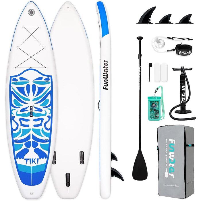 Aufblasbares Stand-Up Paddleboard - Einsteiger SUP-Set - bis zu 35% Rabatt