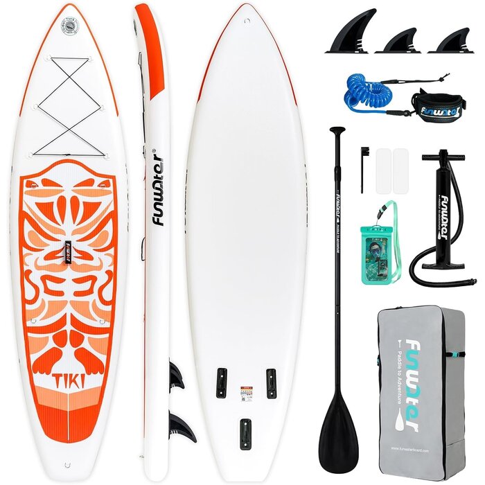 Aufblasbares Stand-Up Paddleboard - Einsteiger SUP-Set - bis zu 35% Rabatt