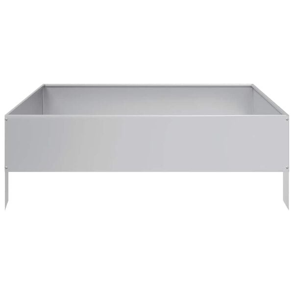 Vidaxl Hochbeet 100x100x33,5 cm aus verzinktem Stahl - bis zu 54% Rabatt