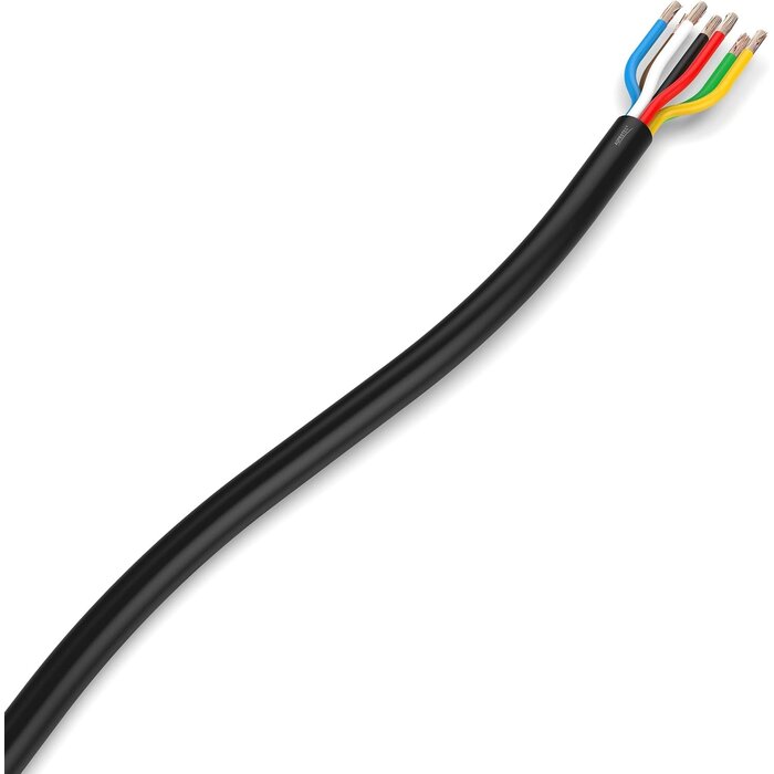 Fahrzeugleitung 7-adrig 1.0 mm² Rundkabel 5m - jetzt bis zu 27% sparen