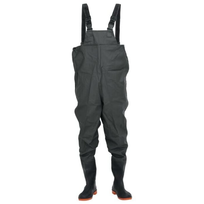 Vidaxl Robuste Wathose mit Stiefeln Gr. 40 - Dunkelgrün - Outlet mit bis zu 30% Rabatt