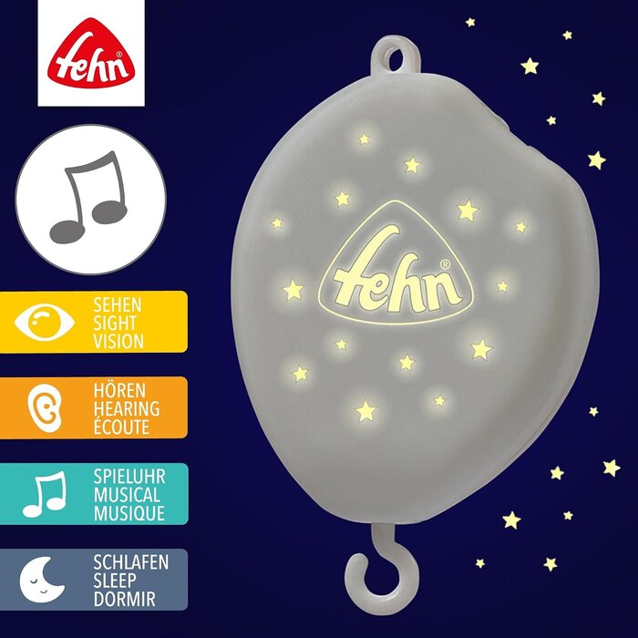 Elektronische Mobile-Spieluhr mit Licht & MP3 - bis zu 44% sparen