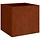 Pflanzkübel aus Cortenstahl 32x30x29 cm - Rost-Optik - bis zu 18% Rabatt