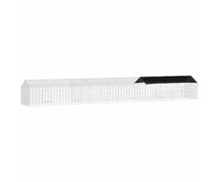 Vidaxl Kaninchengehege 600x78x78 cm verzinkter Stahl - 56% Rabatt