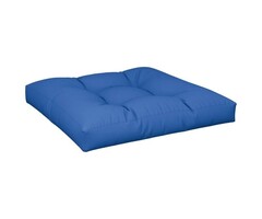 Vidaxl Palettenkissen 70x70x12 cm in Königsblau - 51% Rabatt
