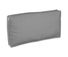 Vidaxl Polsterkissen aus Oxford-Gewebe, Grau, 120 x 60 x 12 cm - 54% Rabatt