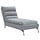 Chaiselongue in Hellgrau - Komfortable Liege - Bis zu 35% Rabatt