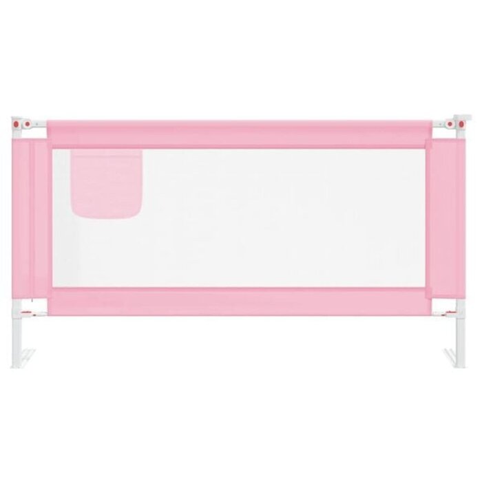 Vidaxl Bettgitter für Kleinkinder, 160 x 25 cm, Rosa - bis zu 33% reduziert