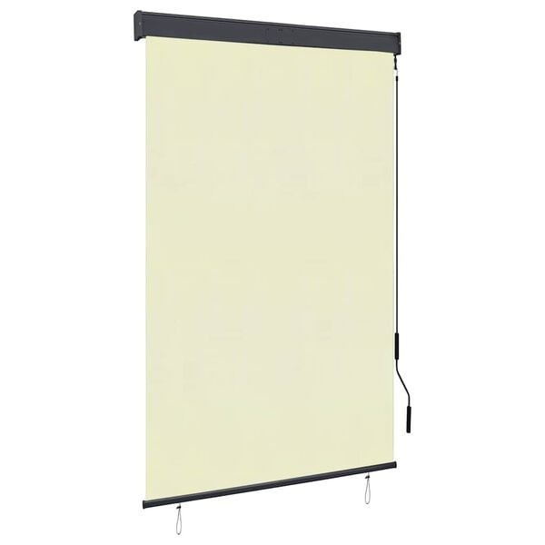 Vidaxl Außenrollo 120 x 250 cm Vertikalmarkise Creme - bis zu 34% Rabatt