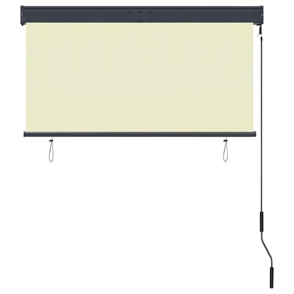 Vidaxl Außenrollo 120 x 250 cm Vertikalmarkise Creme - bis zu 34% Rabatt