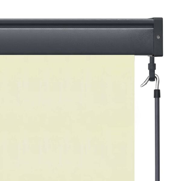 Vidaxl Außenrollo 120 x 250 cm Vertikalmarkise Creme - bis zu 34% Rabatt