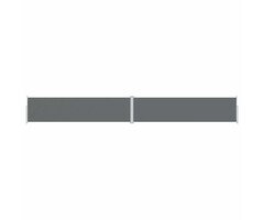 Vidaxl Ausziehbare Seitenmarkise 160 x 1200 cm Anthrazit - 57% Rabatt