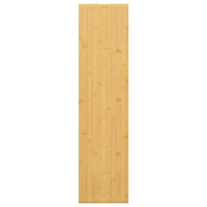Vidaxl Bambus Wandregal 80x20 cm - Natürliches Design - bis zu 32% sparen
