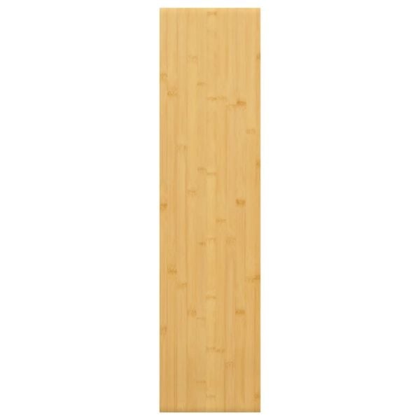 Vidaxl Bambus Wandregal 80x20 cm - Natürliches Design - bis zu 32% sparen