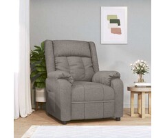 Vidaxl Verstellbarer Relaxsessel in Taupe - 50% Rabatt - Nur 1 Stück verfügbar