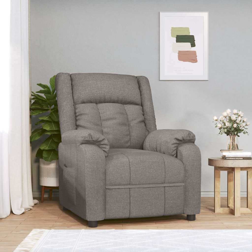 Vidaxl Verstellbarer Relaxsessel in Taupe - Jetzt bis zu 35% Rabatt sichern