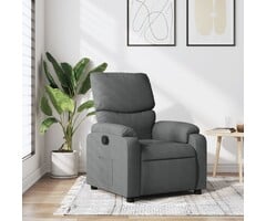 Vidaxl Verstellbarer Sessel in Dunkelgrau - 53% Rabatt