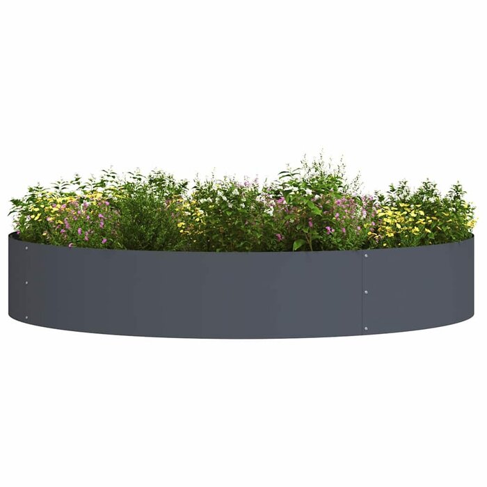 Vidaxl Pflanzring Set 5-tlg. Anthrazit - Robust & Stilvoll - bis zu 35% Rabatt