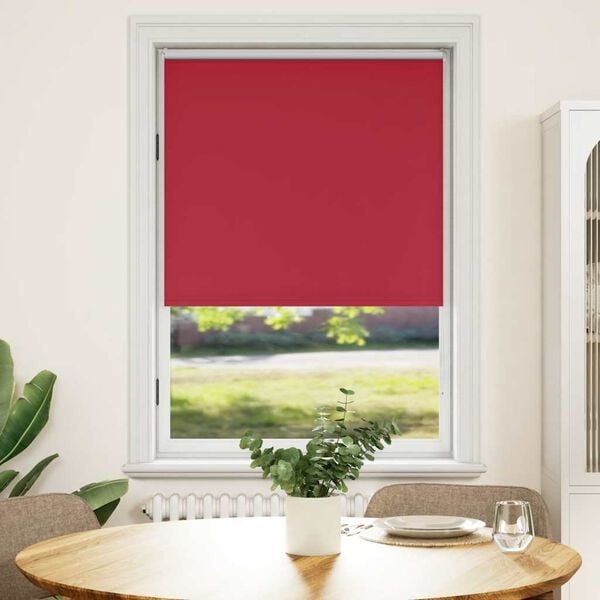 Vidaxl Verdunkelungsrollo 124,4 x 175 cm in Rot - jetzt bis zu 32% sparen