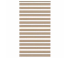 Vidaxl Doppelrollo 125x200 cm Sandbraun - 53% Rabatt