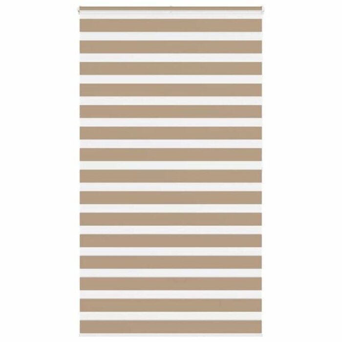 Vidaxl Doppelrollo 125x200 cm Sandbraun - Lichtdurchlässig & blickdicht - bis zu 33% Rabatt