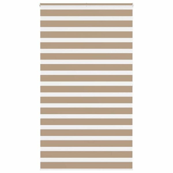 Vidaxl Doppelrollo 125x200 cm Sandbraun - Lichtdurchlässig & blickdicht - bis zu 33% Rabatt